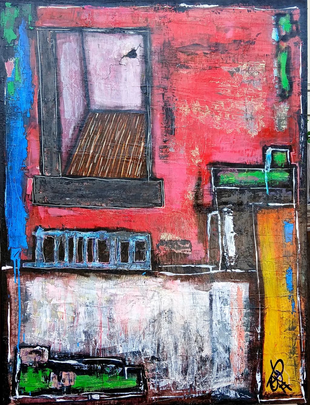 Open Window Abstract