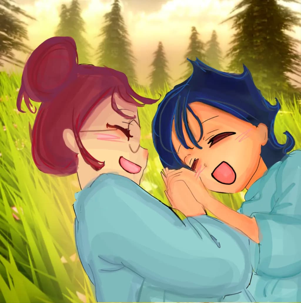 Joyful Meadow Embrace