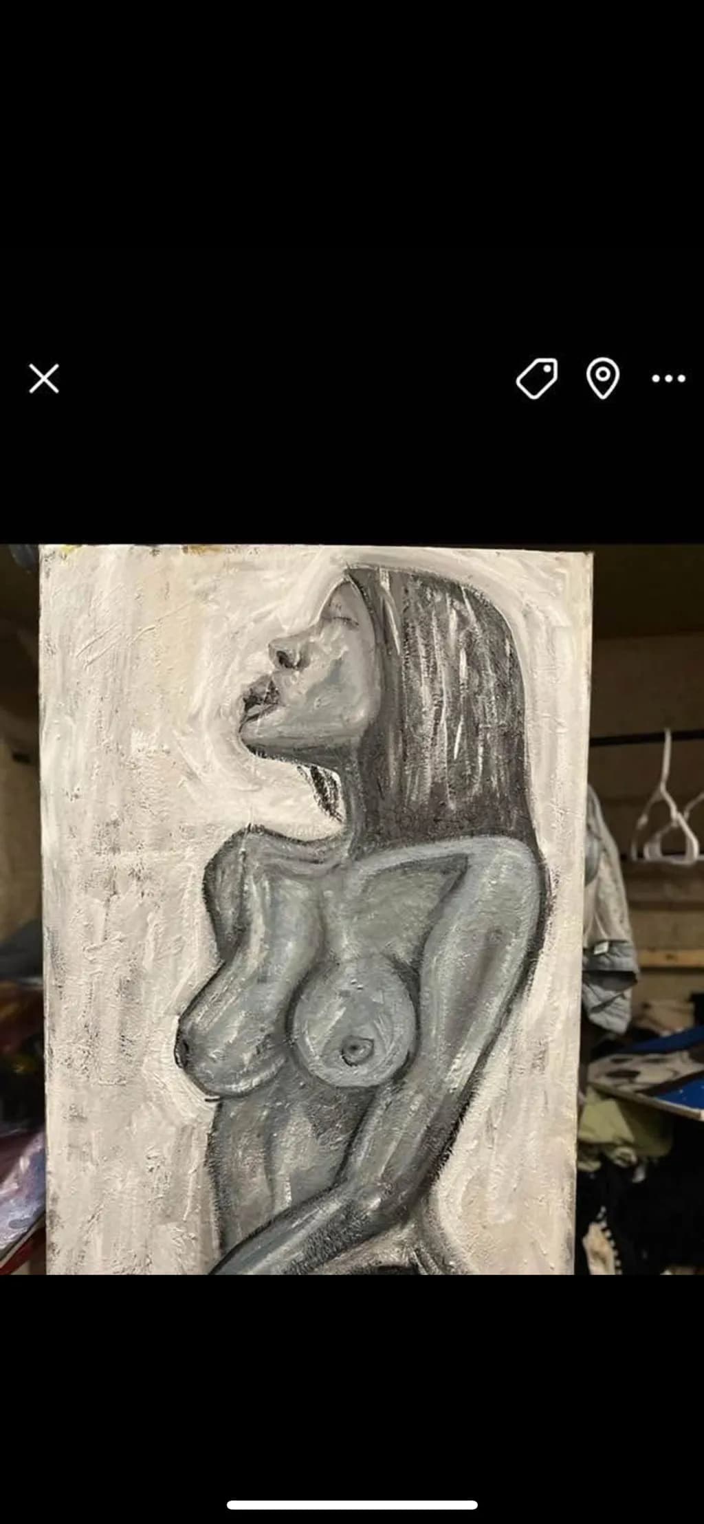 Contemplative Nude Form