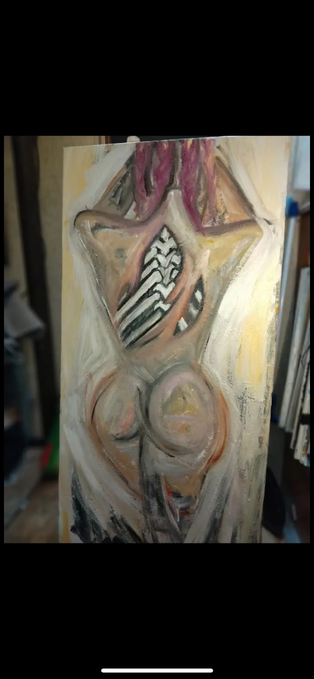 Abstract Nude Form