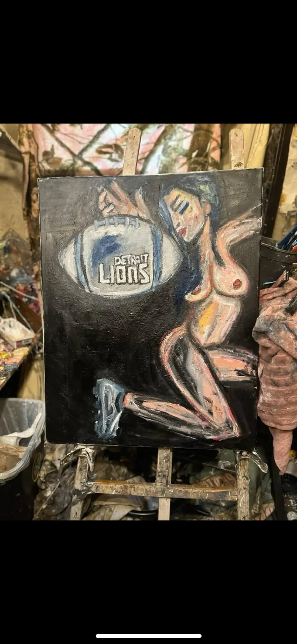 Detroit Lions Football Muse