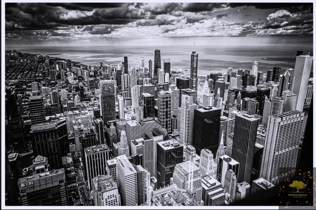 Urban Skyline Contrast