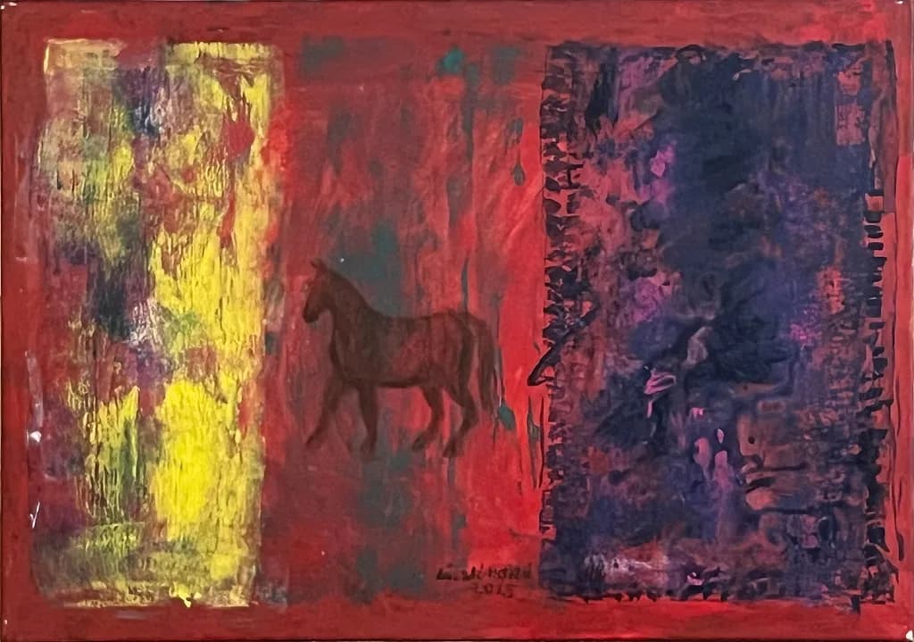 Abstract Horse Composition