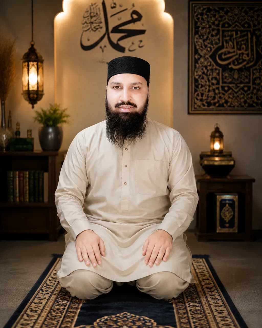 Prayer on Rug