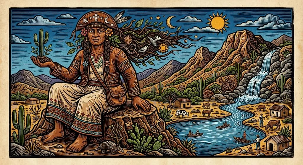 Desert River Spirit