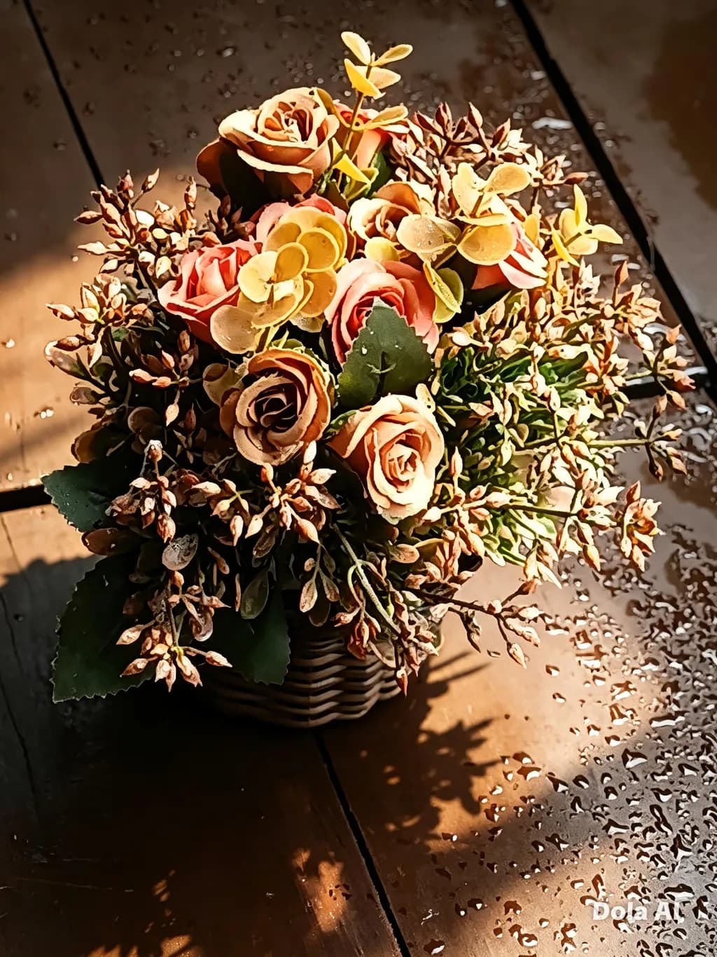 Rose Bouquet Shadows