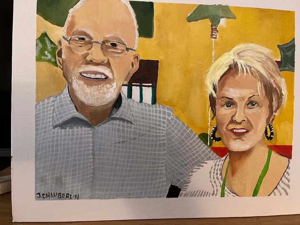 Portrait of Two