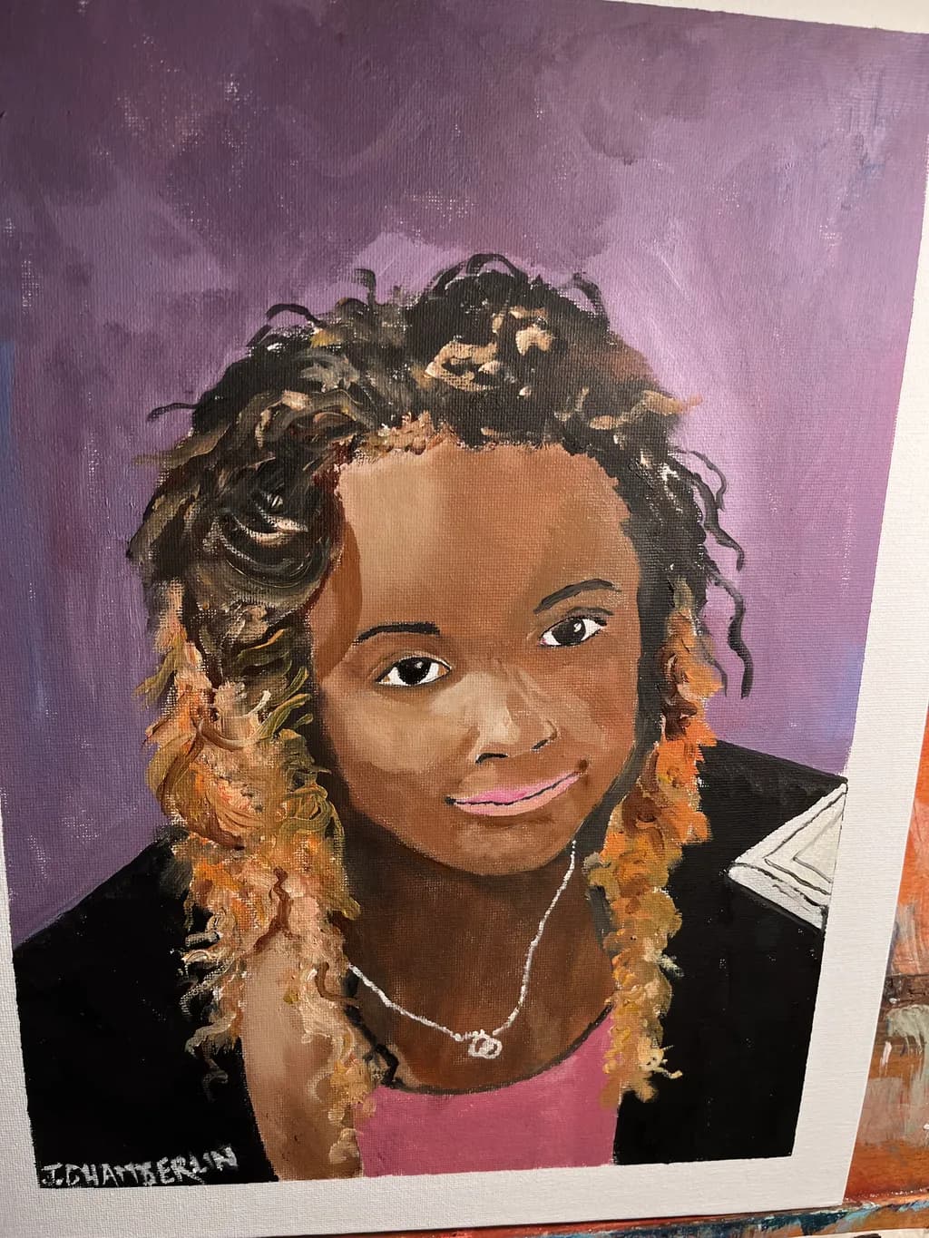 Curly Locks Portrait