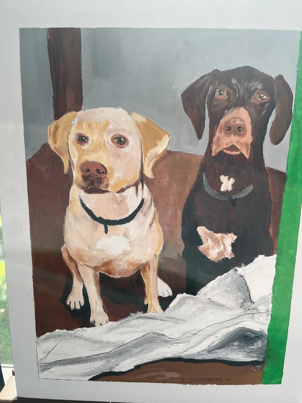 Dual Dog Portrait