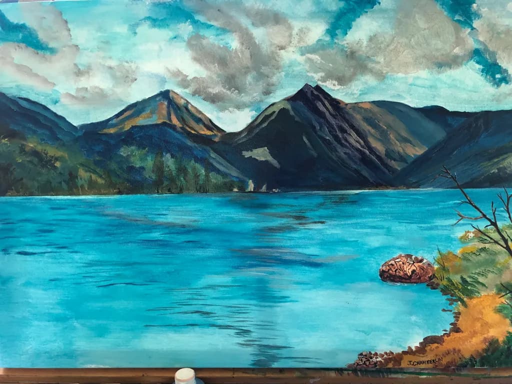 Mountain Lake Reflections