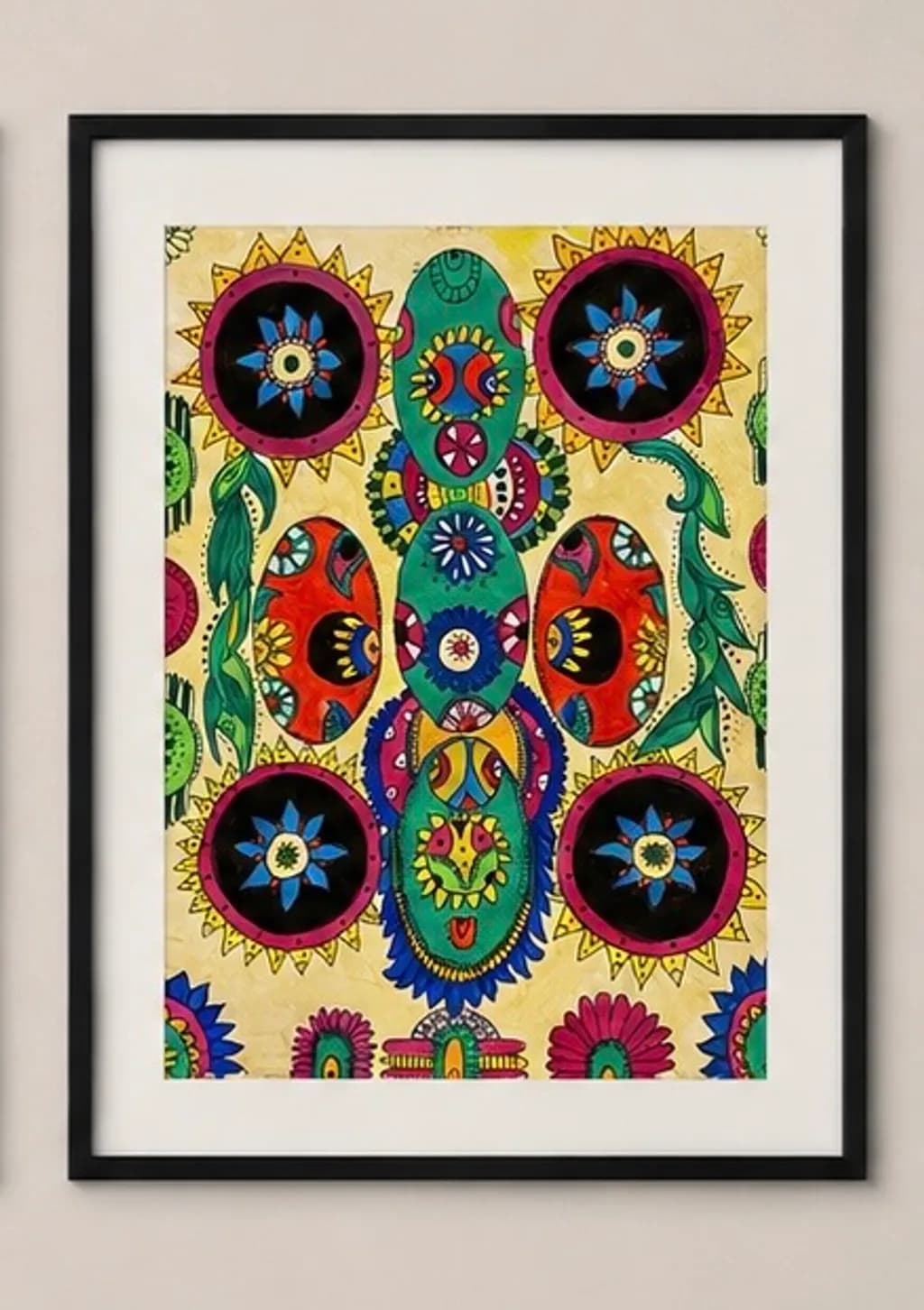 Abstract Floral Composition