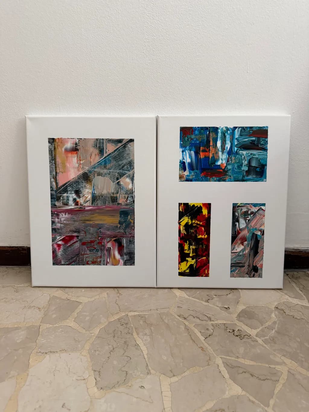 Abstract Panels Composition
