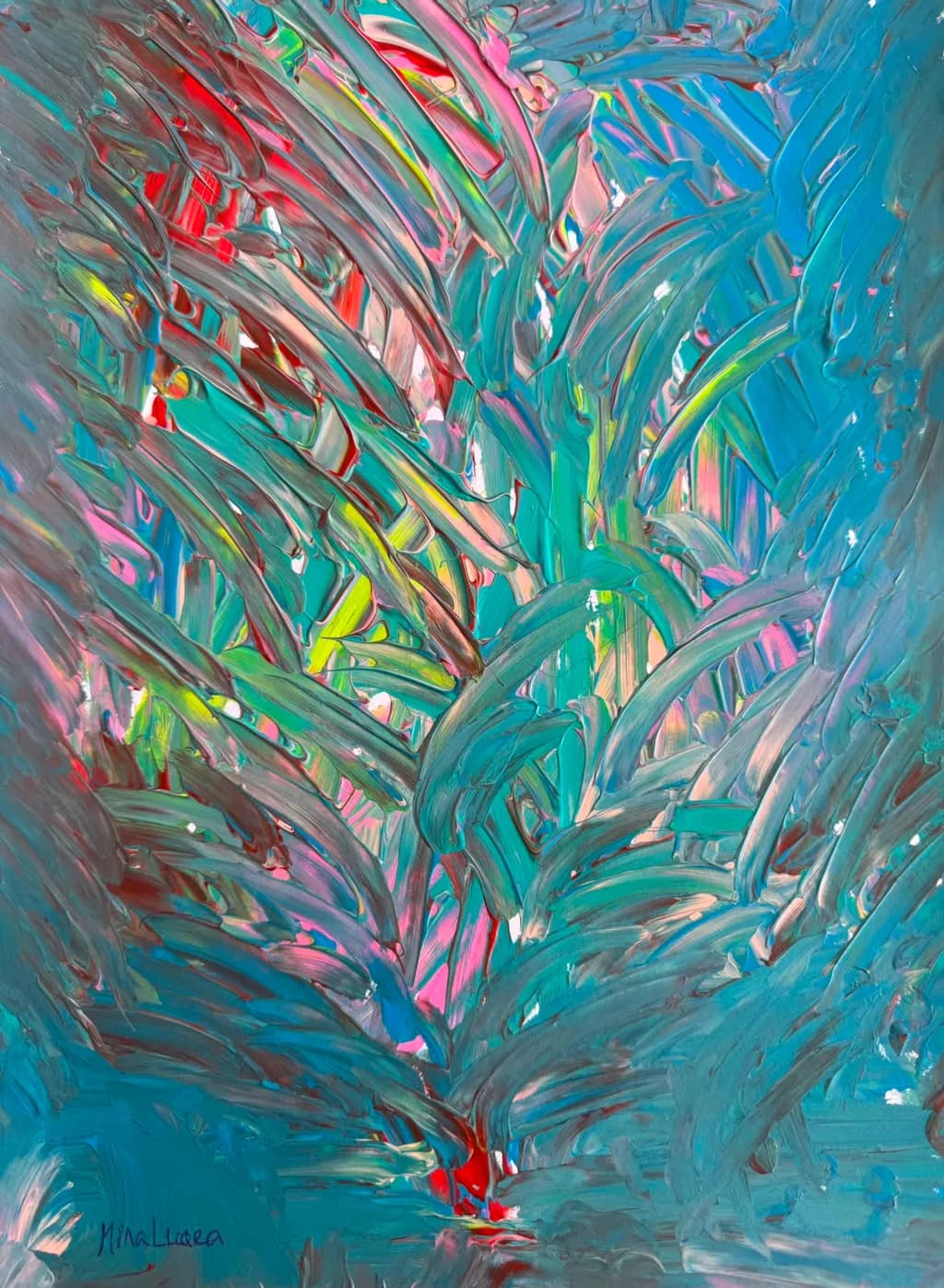 Organic Burst - Abstract Colour Motion