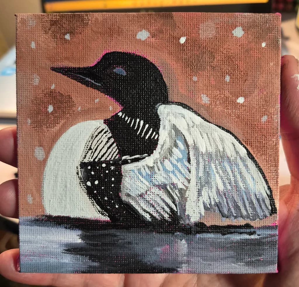 Loon on Water