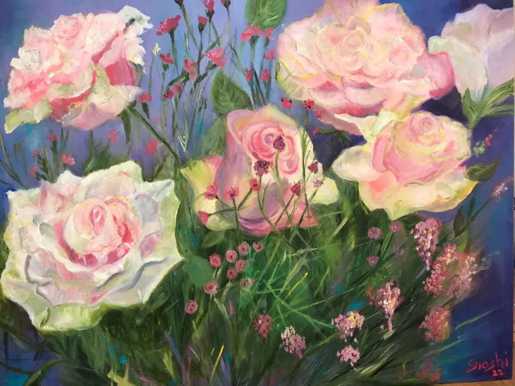 Pink Roses Bouquet