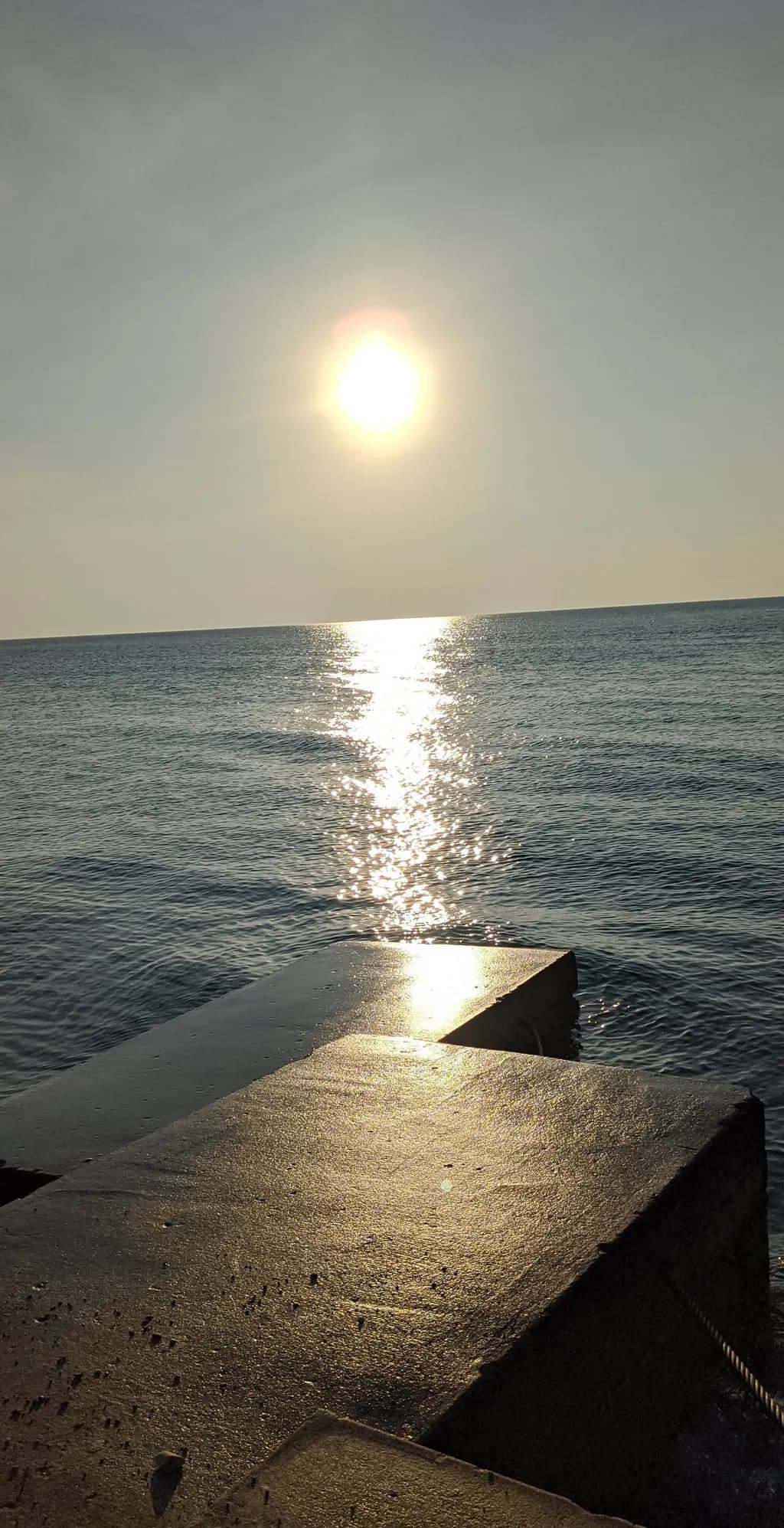 Sunlight on Ocean Surface