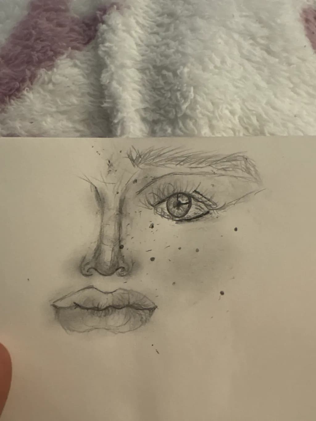 Partial Face Sketch