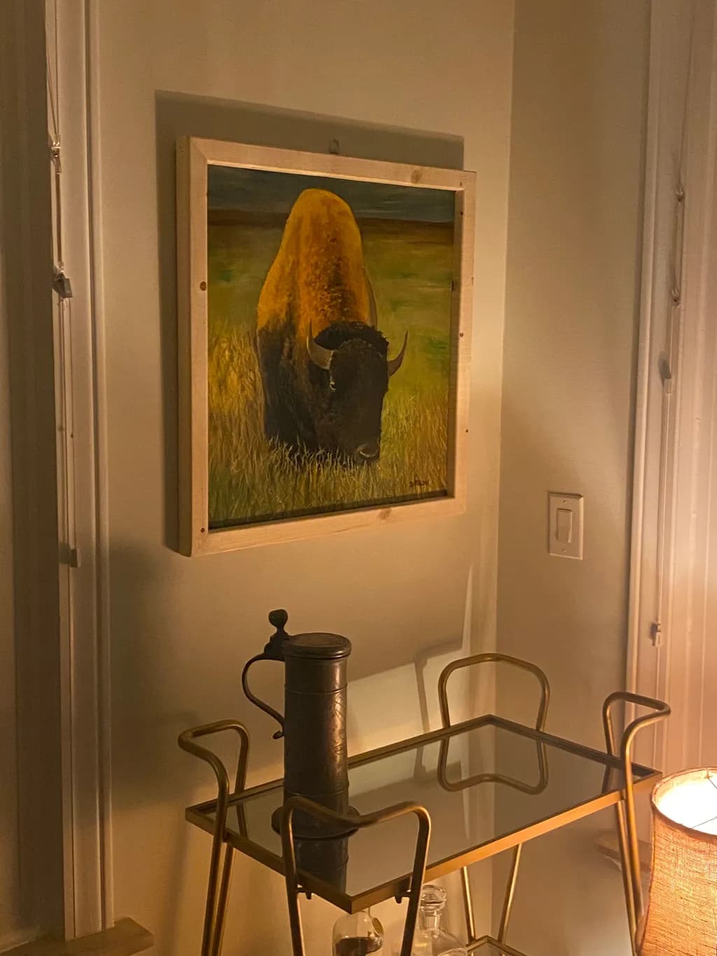 Bison in Grass