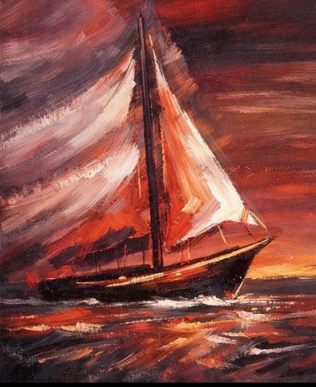Drifting Sailboat Journey