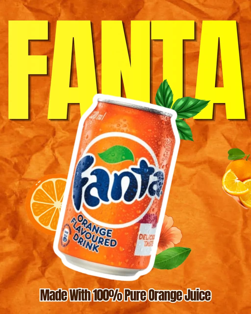 Fanta Orange Drink