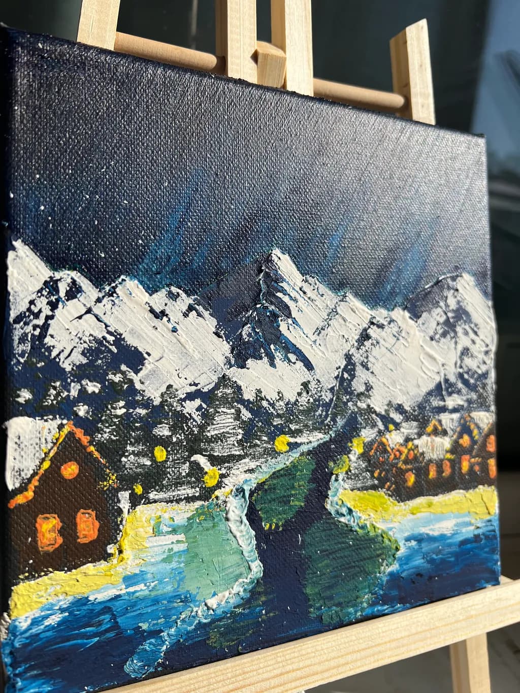 Snowy Mountain Village