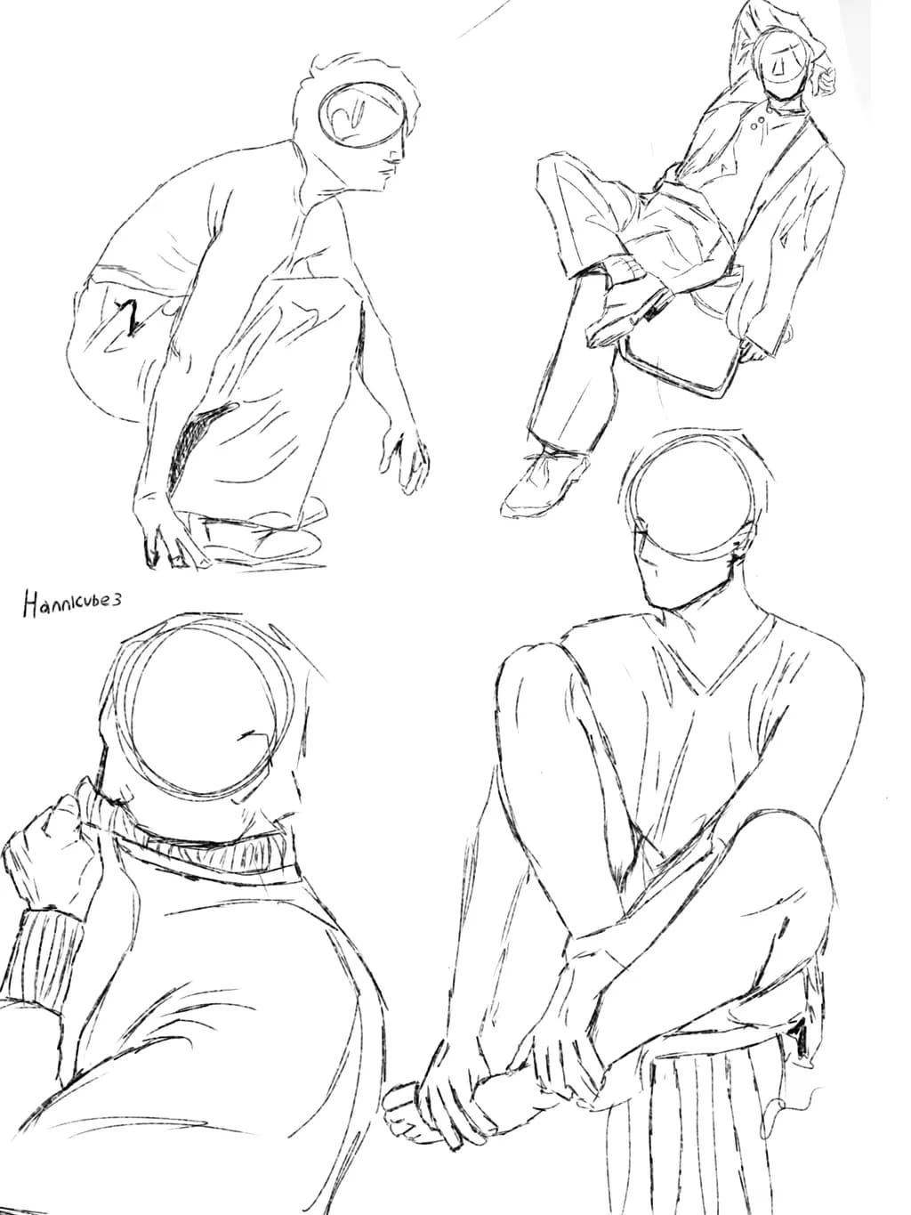 Figured Poses Study