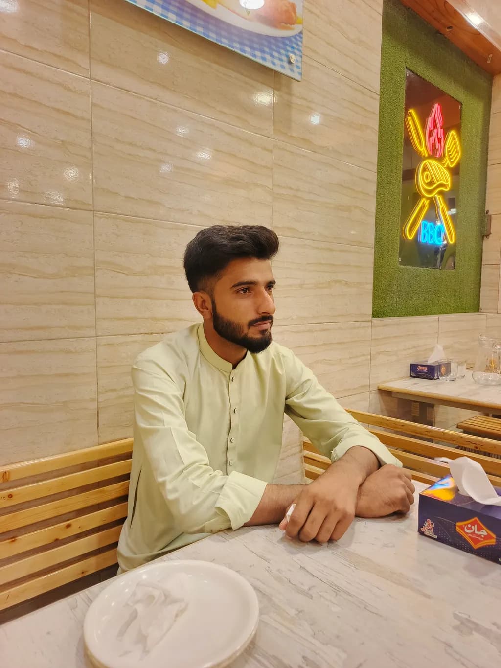 Casual Café Moment