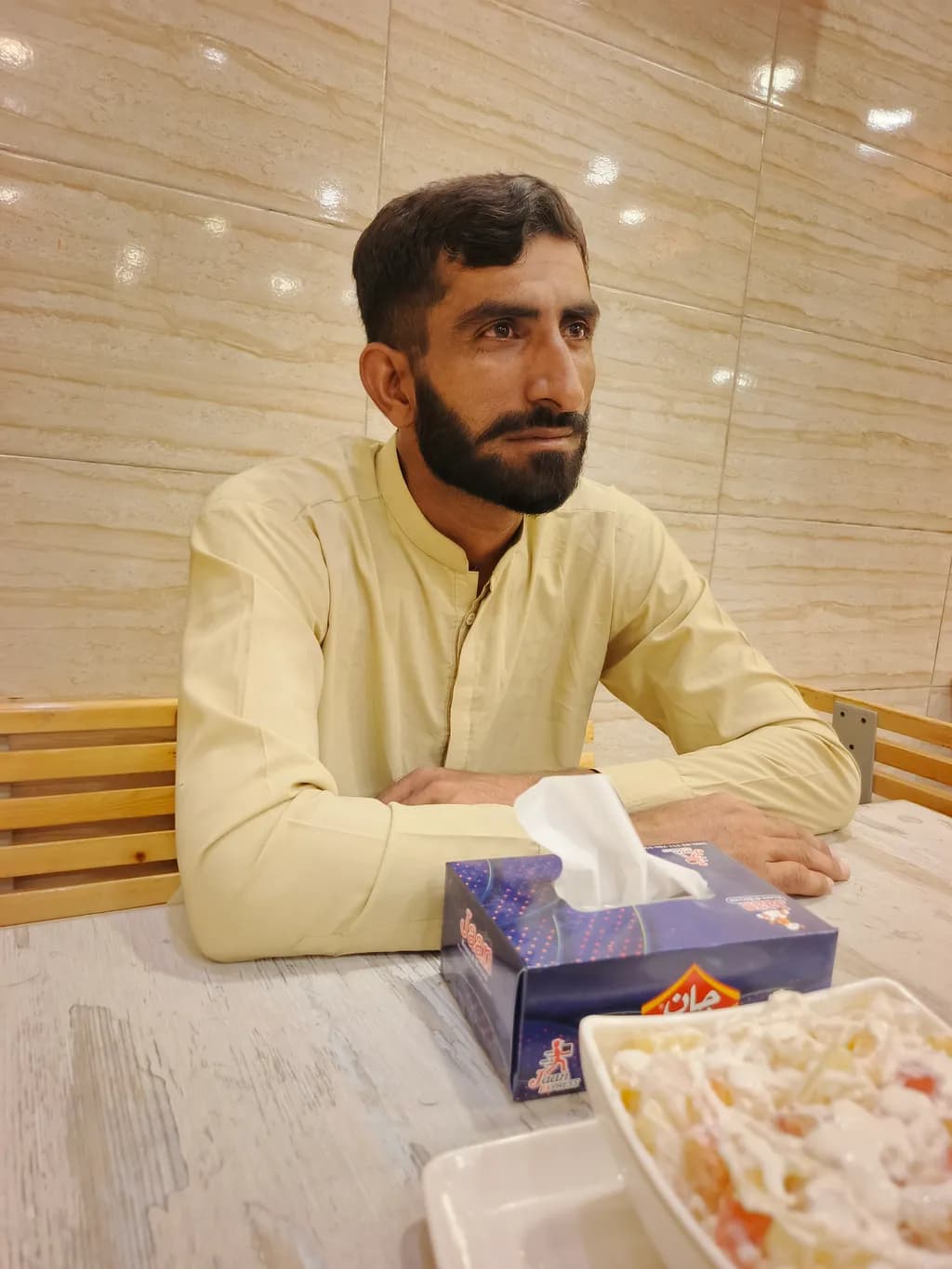 Man at Table