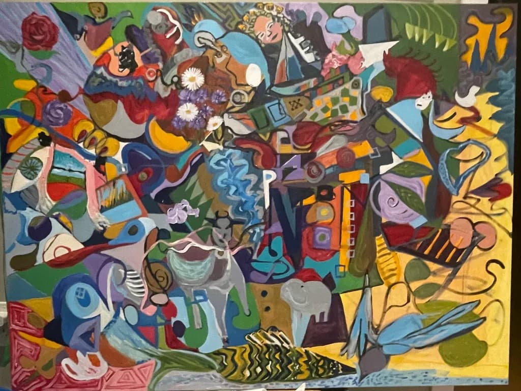 Abstract Garden Puzzle