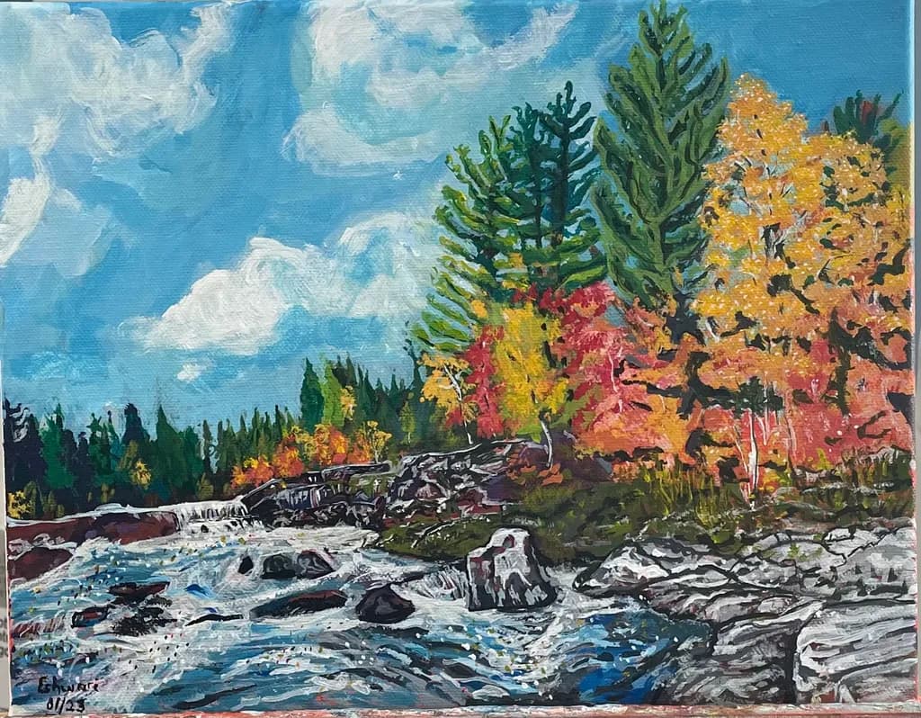 Autumn River Flow
