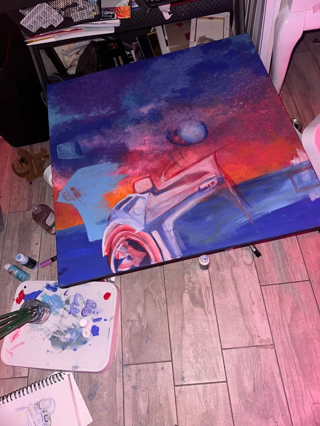 Car at Sunset
