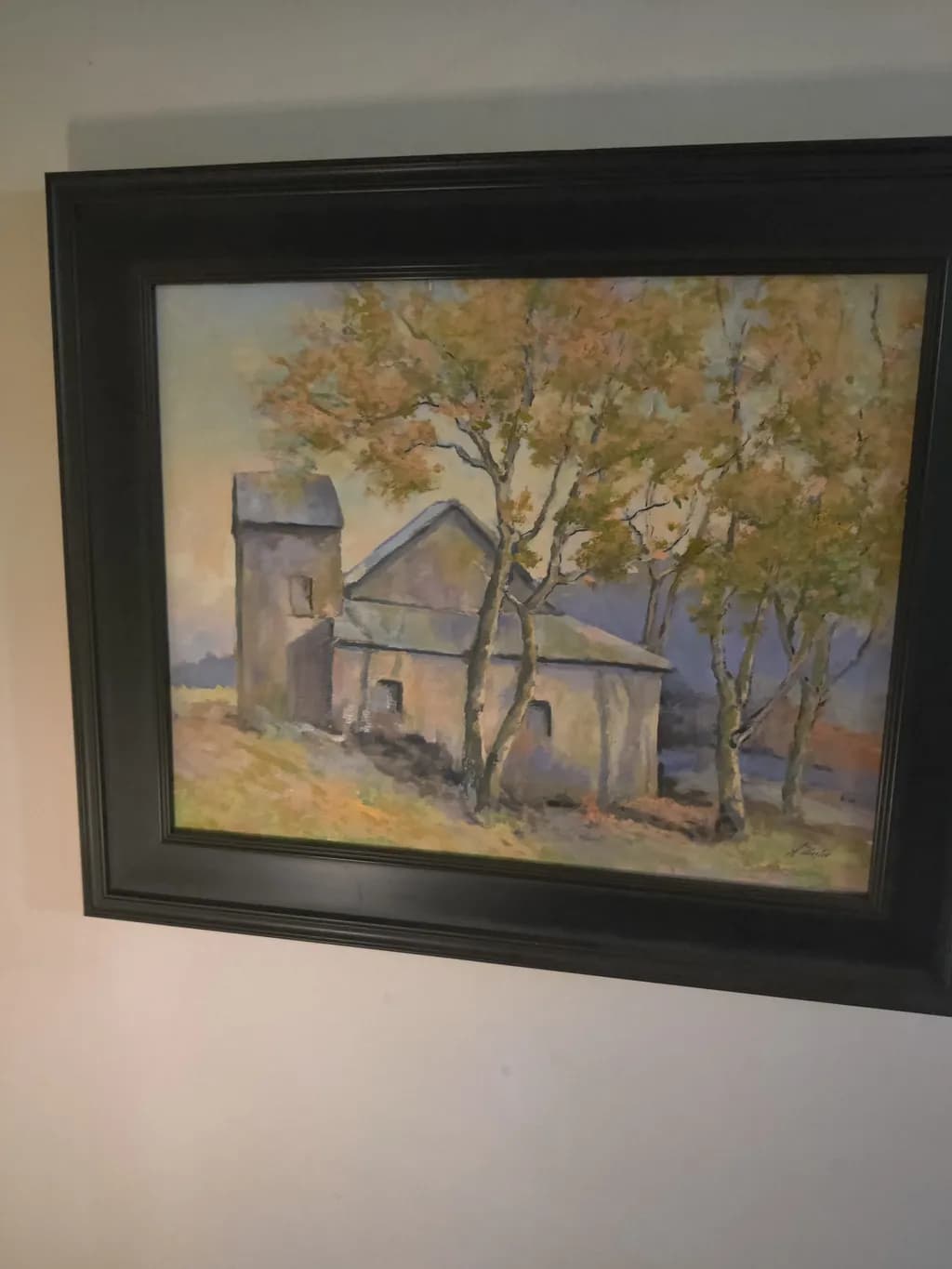Country House and Trees