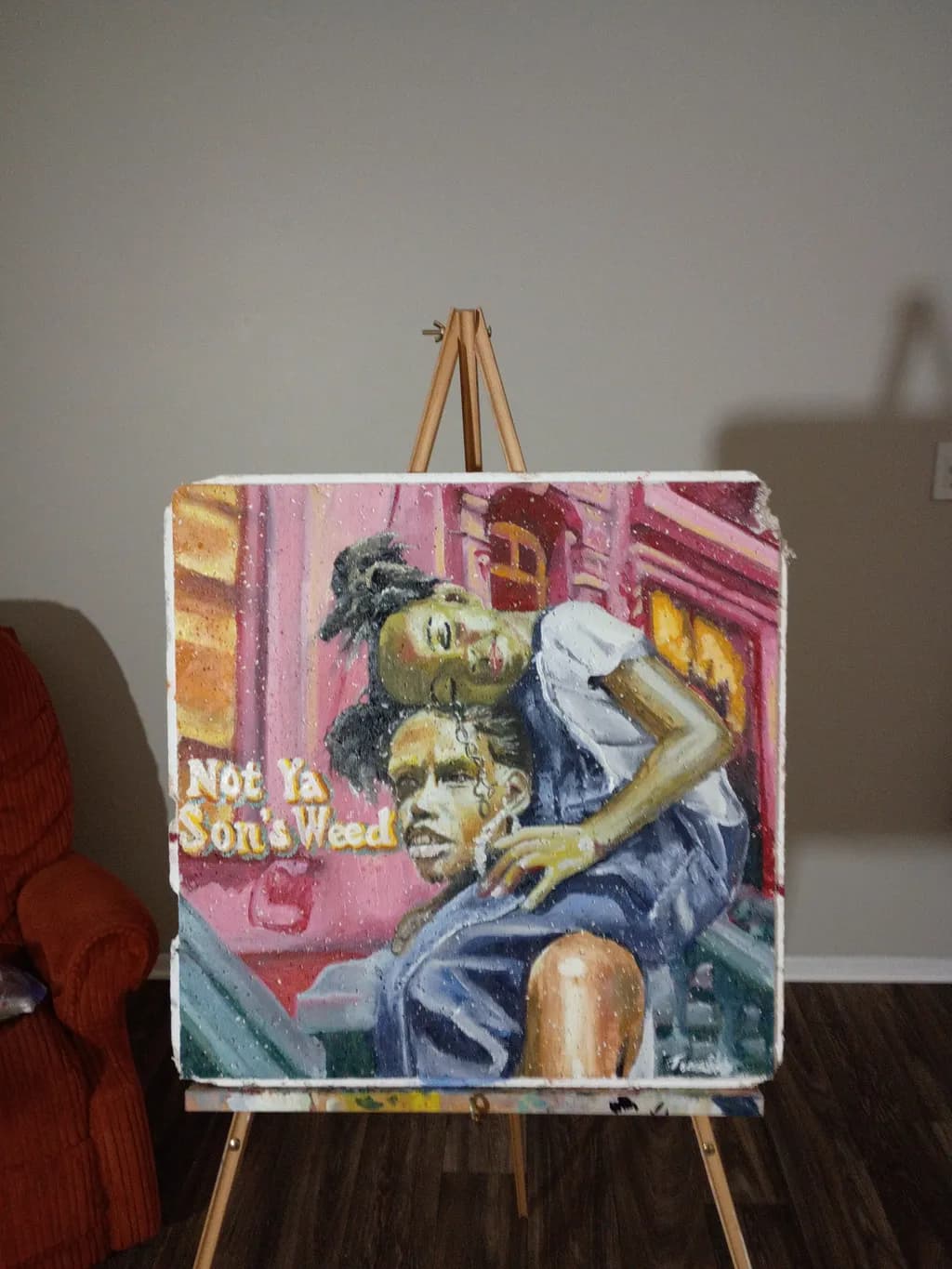 Urban Embrace Portrait