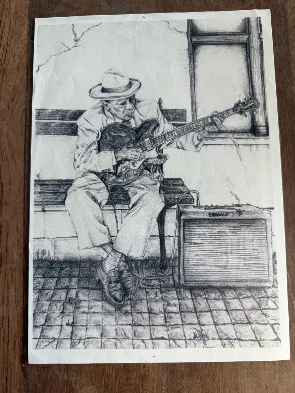 Street Guitar Player