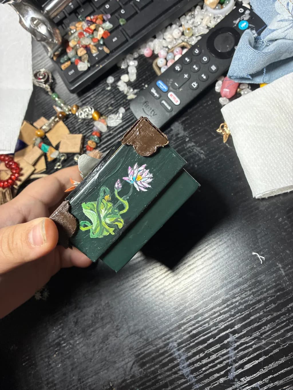 Flower Chest Charm