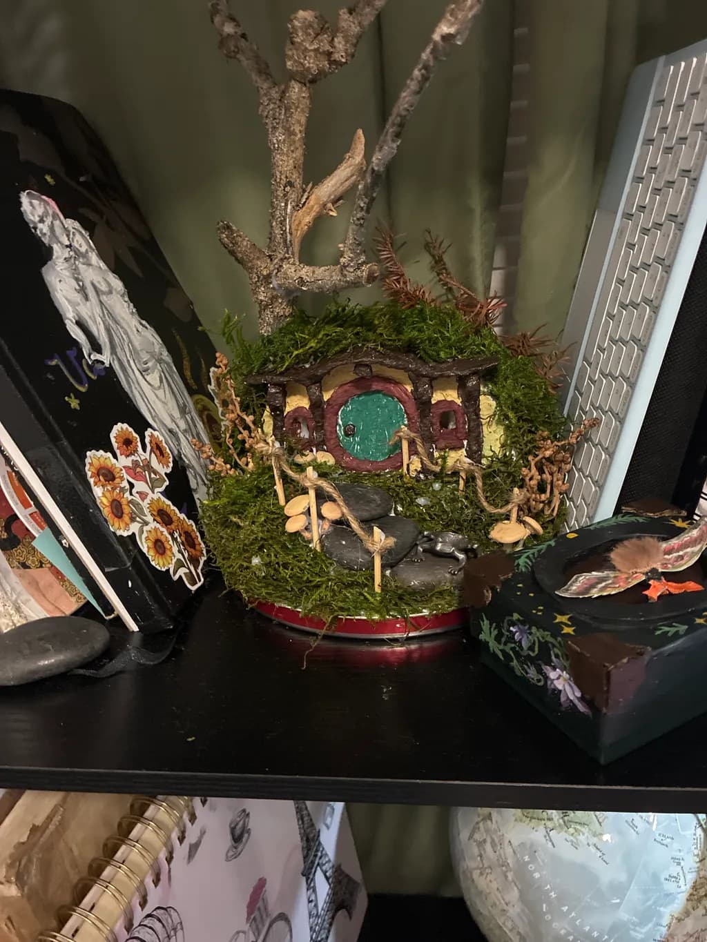 Mossy Hobbit Home