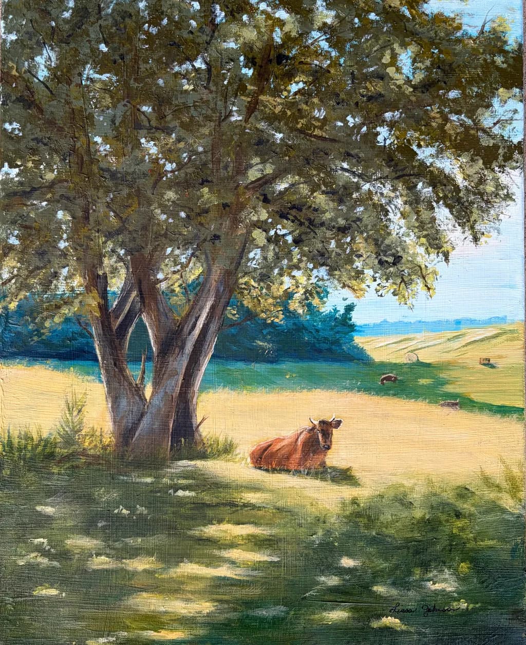 Tree Shade with Cow
