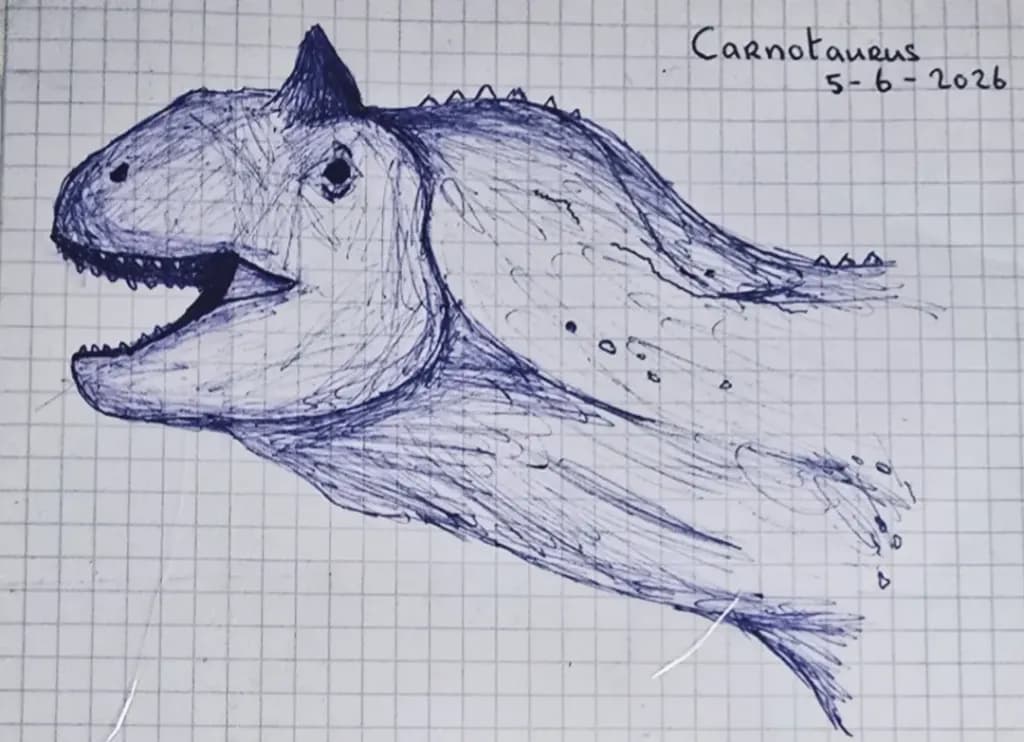 Carnotaurus Sketch