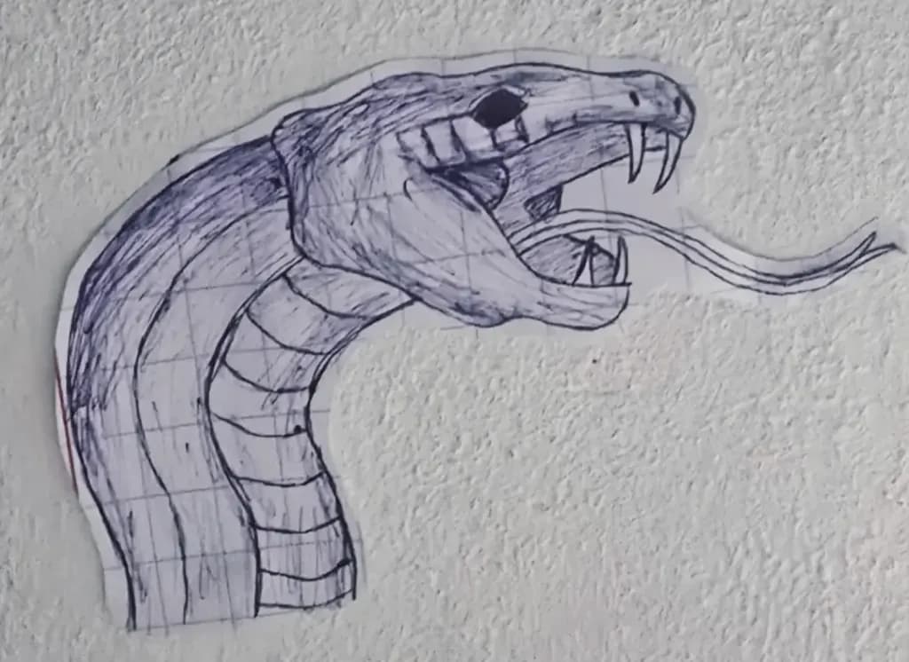 Fanged Serpent Head