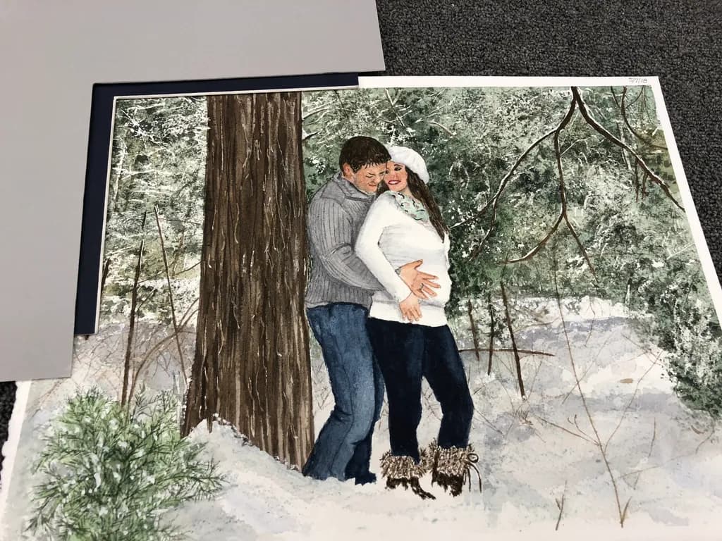 Winter Forest Embrace
