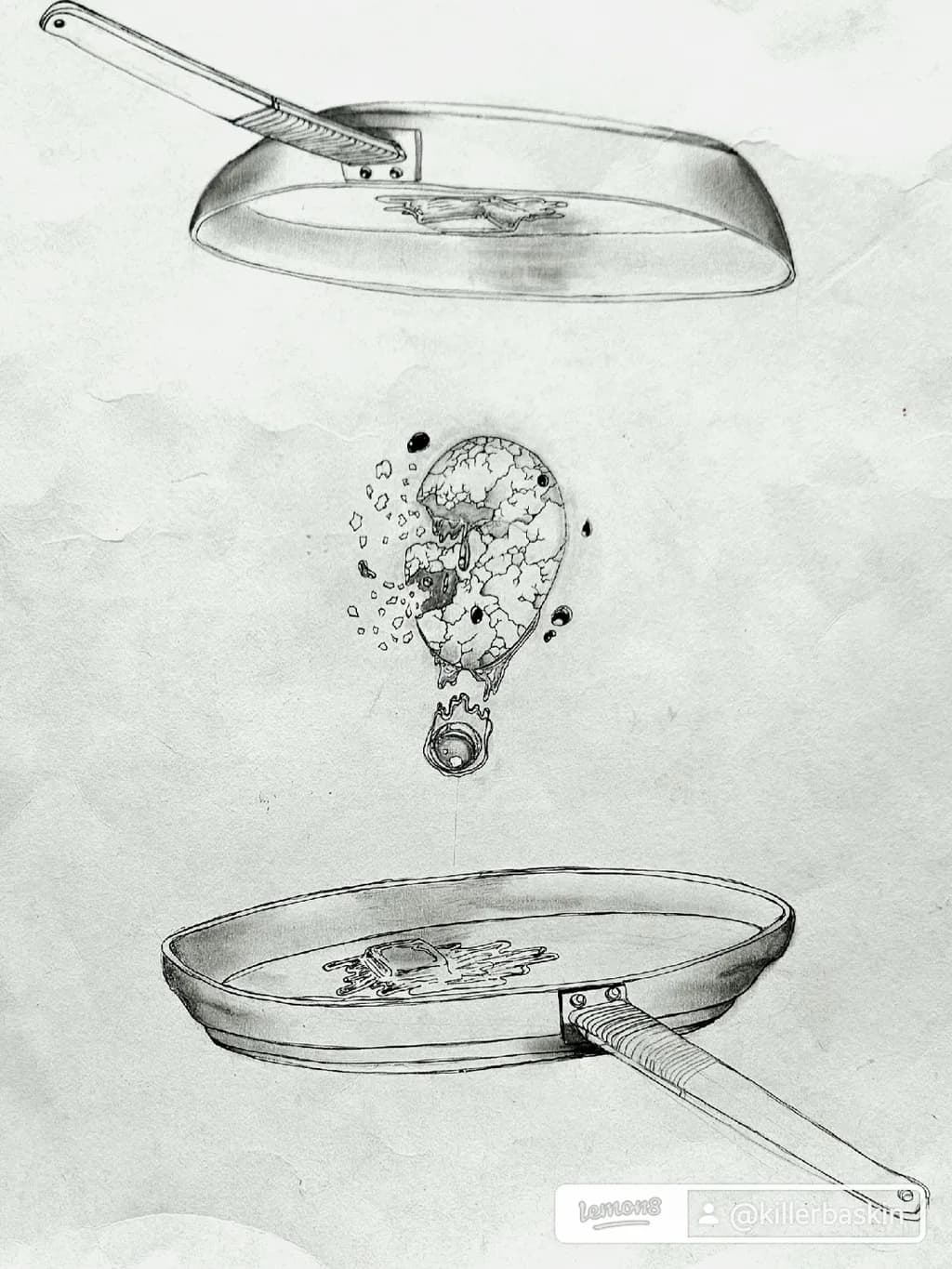 Melting Fryingpan Egg