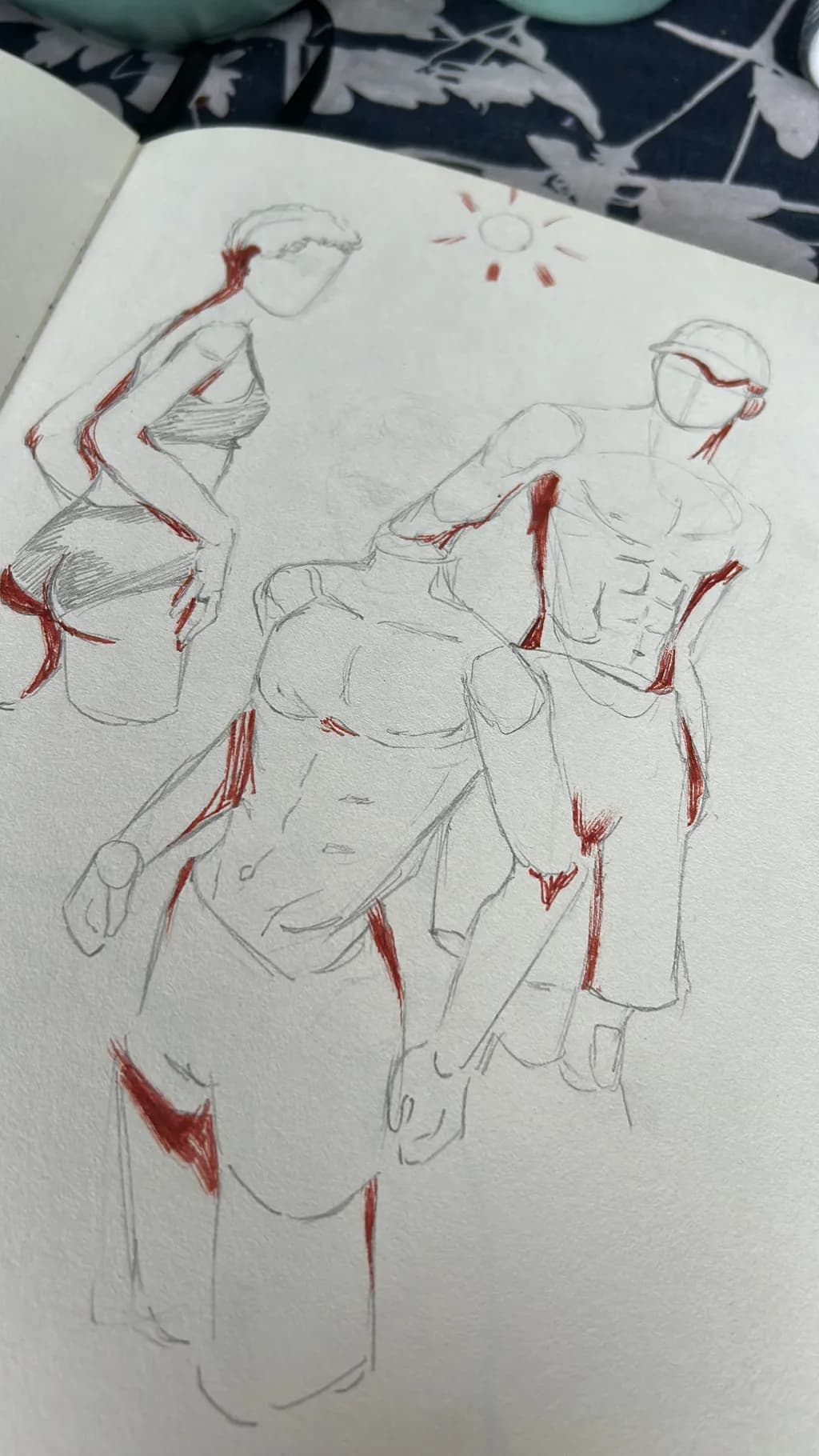 Figure Study with Sun