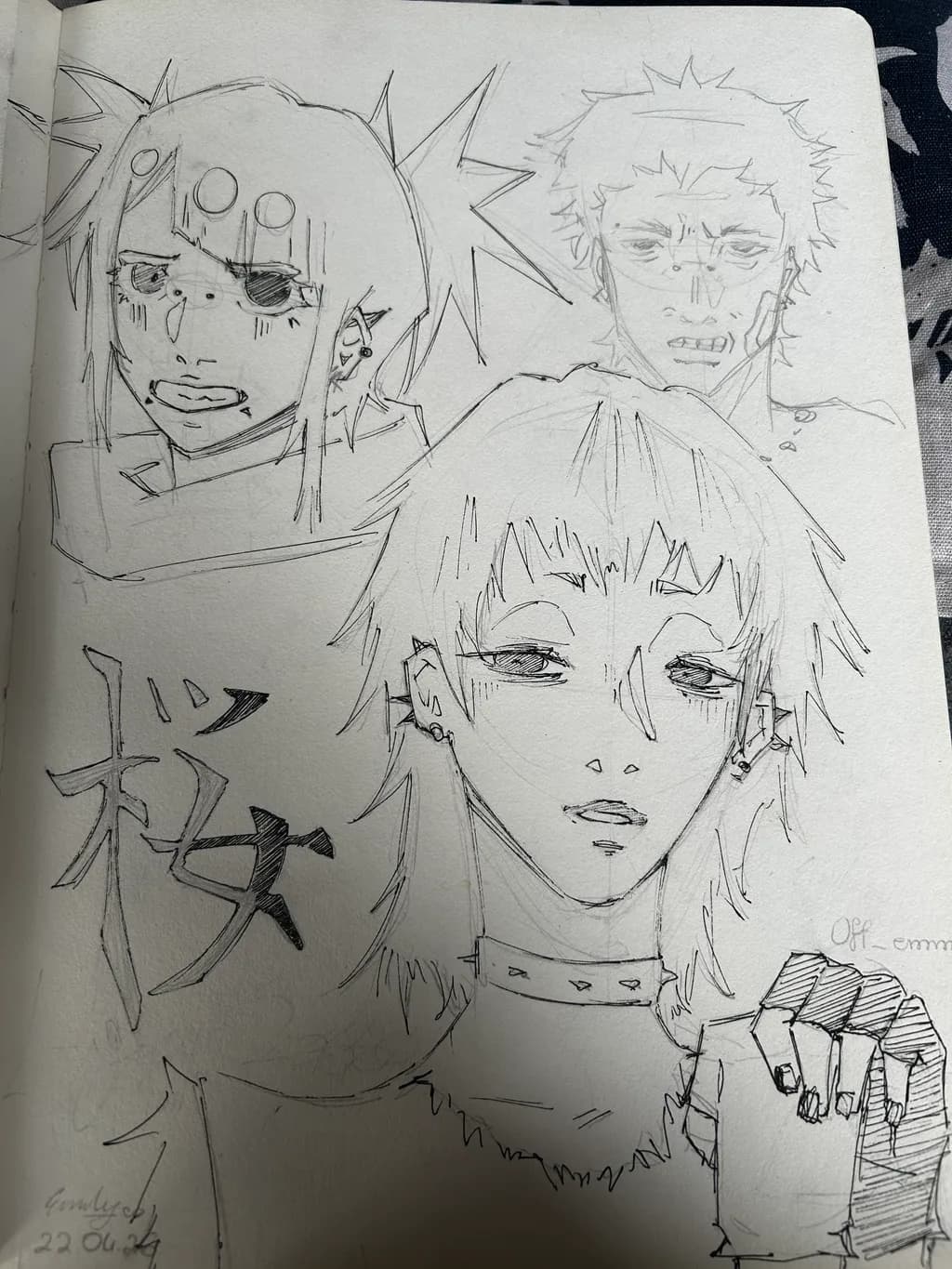 Anime Character Trio