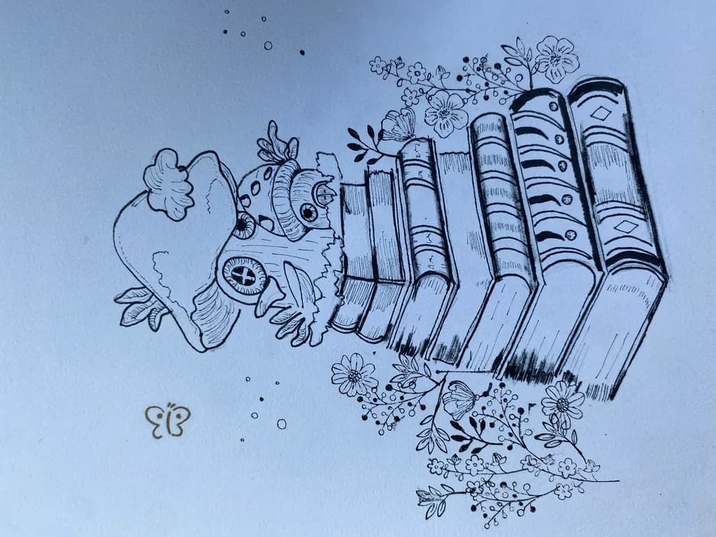 Books and Blooms