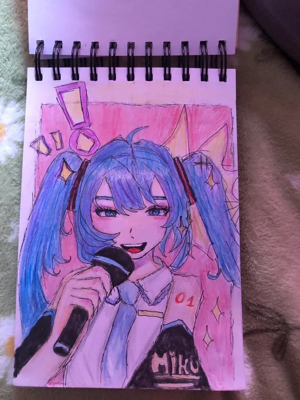 Miku Singing Portrait