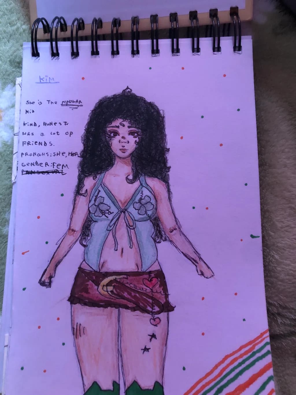 Curly-Haired Girl