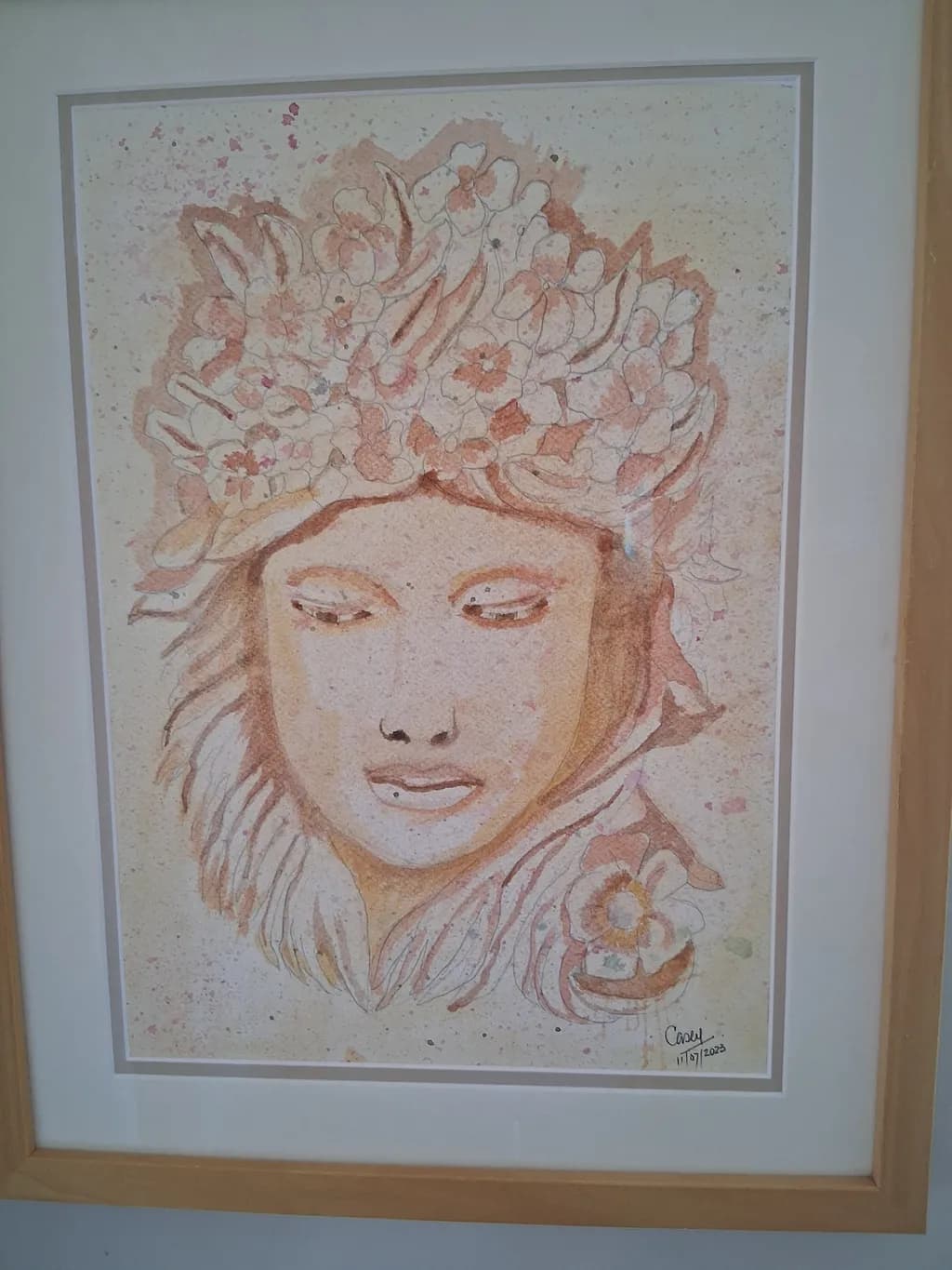 Floral Crown Portrait