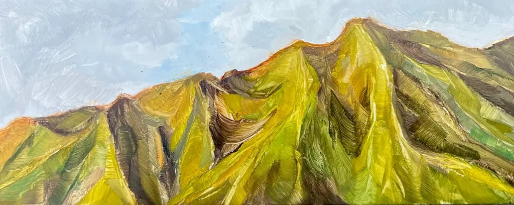 Golden Mountain Range