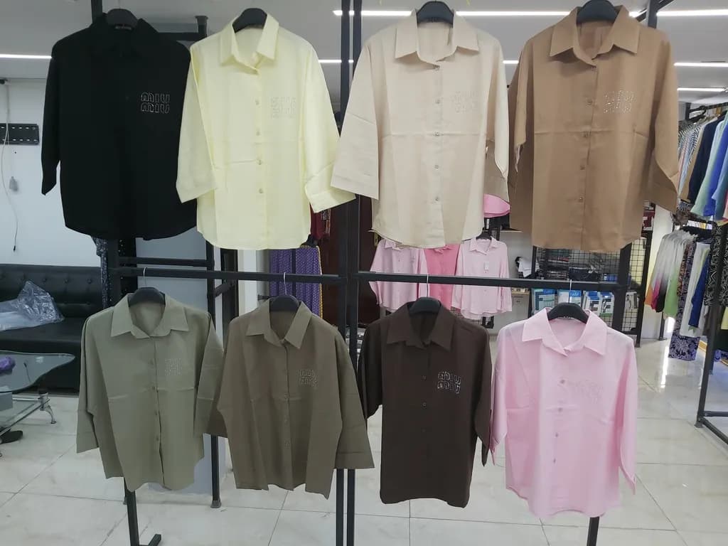 Casual Button-Up Shirts Collection