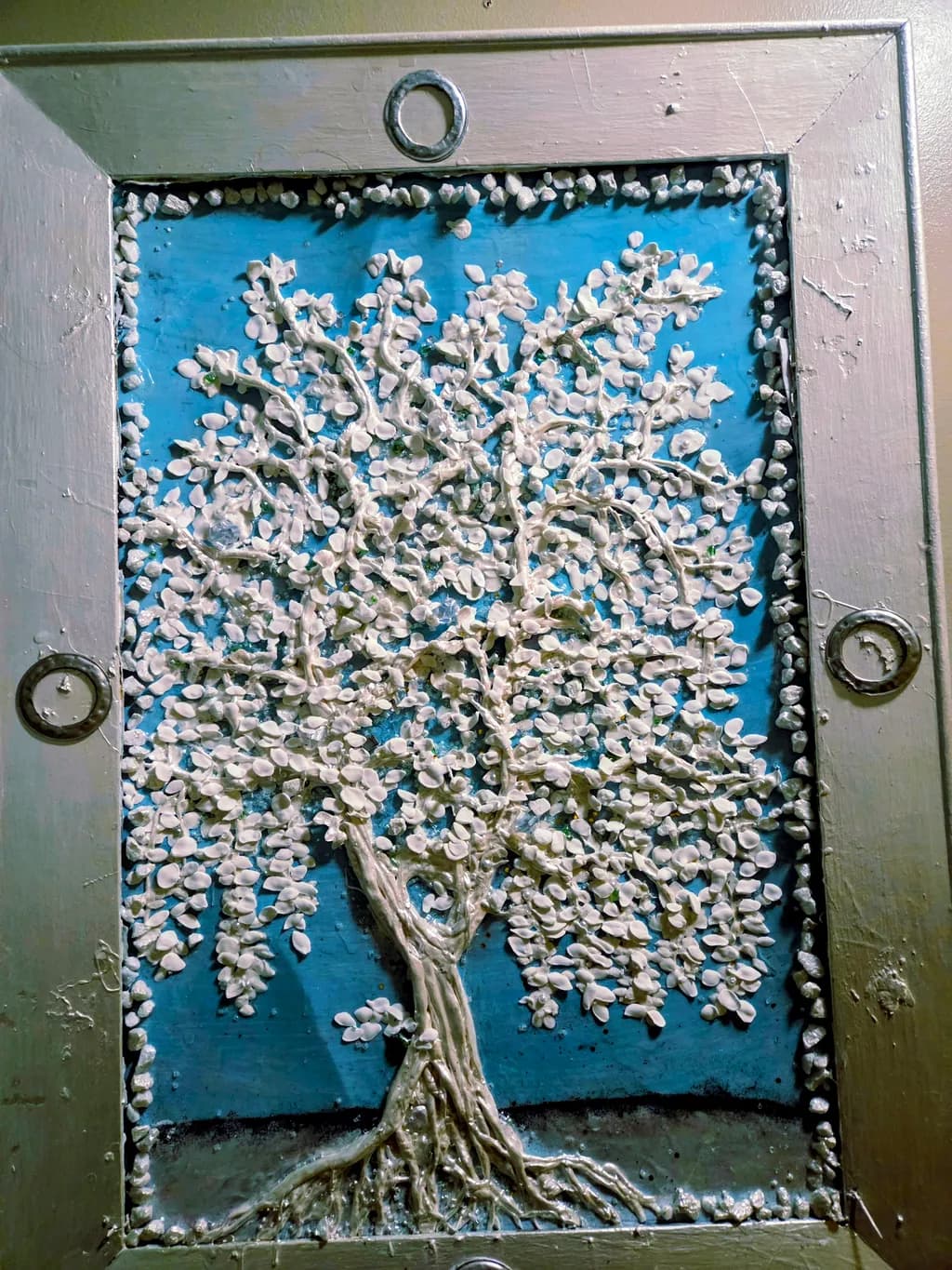 Sculpted Tree Relief
